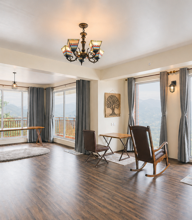StillPoint apartment — interior living space