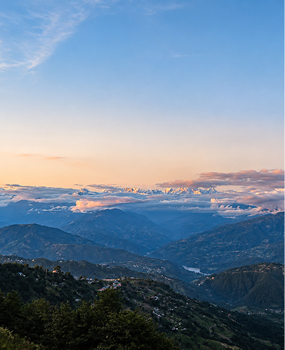 Cloud-level view from StillPoint retreat