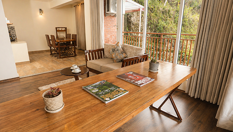 Property courtyard